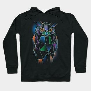 Owl Polygonal Hoodie